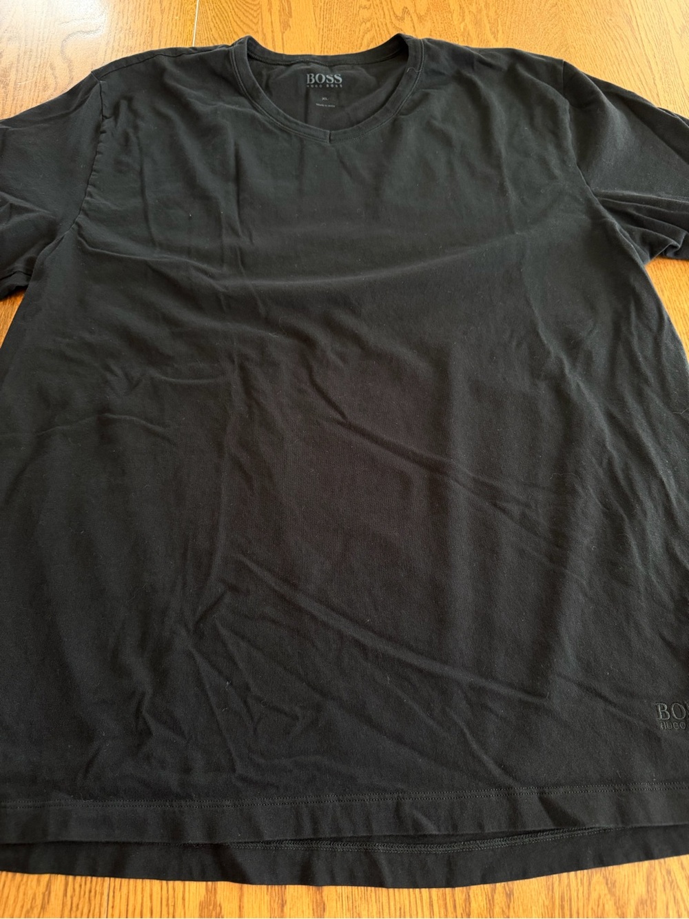 Boss Hugo Boss Men’s Black V-Neck Tee